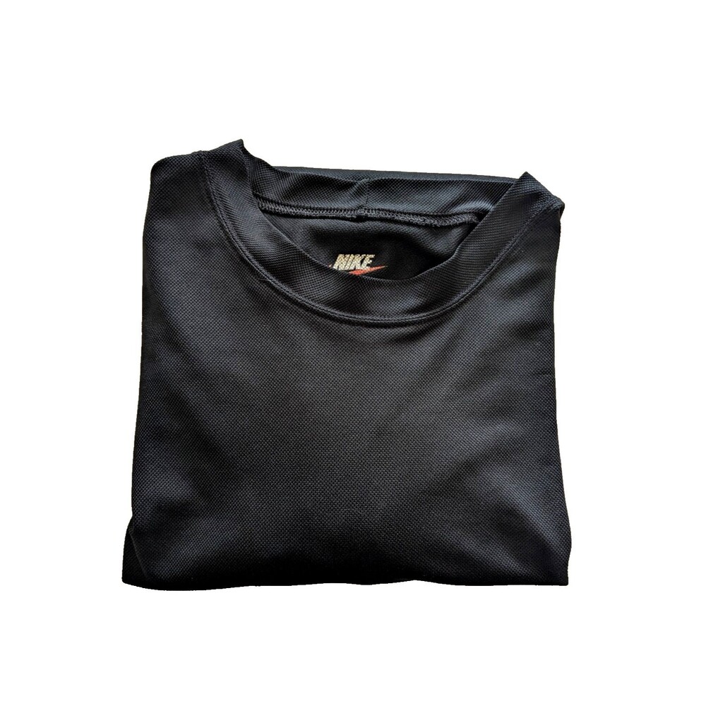Vintage 90's Nike Long Sleeve Mens XL Pullover Shirt Black